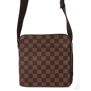 Louis Vuitton Damier Ebene Brown Olaf Shoulder Bag